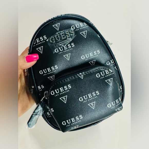 Guess Factory Evan Faux-Fur Mini Crossbody. - Picture 6 of 8